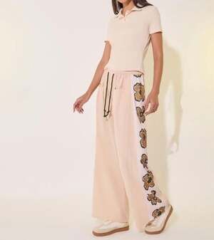 NWOT Free People Hudson Canyon Side Printed Floral Pants size M